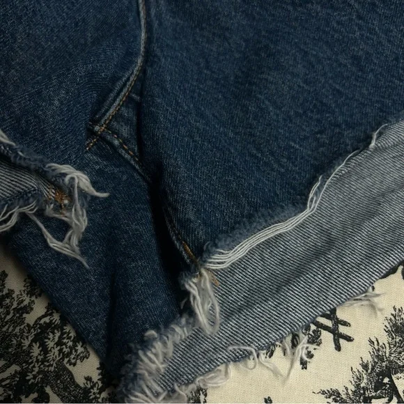 Zara Denim Faux Wrap Skort - Picture 14 of 14